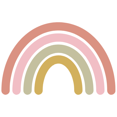 Cute Creative Kids Rainbow Logo (5)